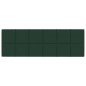 Wandpaneele 12 Stk. Dunkelgrün 90x30 cm Stoff 3,24 m² Wandpaneele 12 Stk. Dunkelgrün 90x30 cm Stoff 3,24 m²