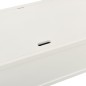 vidaXL Sitzbank Weiß 107x45x75,5 cm Massivholz Tanne vidaXL Sitzbank Weiß 107x45x75,5 cm Massivholz Tanne