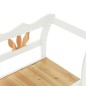 vidaXL Sitzbank Weiß 107x45x75,5 cm Massivholz Tanne vidaXL Sitzbank Weiß 107x45x75,5 cm Massivholz Tanne