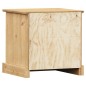 vidaXL Nachttisch VIGO 42x35x42 cm Massivholz Kiefer vidaXL Nachttisch VIGO 42x35x42 cm Massivholz Kiefer