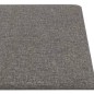 vidaXL Wandpaneele 12 Stk. Hellgrau 90x15 cm Stoff 1,62 m² vidaXL Wandpaneele 12 Stk. Hellgrau 90x15 cm Stoff 1,62 m²