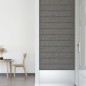 vidaXL Wandpaneele 12 Stk. Hellgrau 90x15 cm Stoff 1,62 m² vidaXL Wandpaneele 12 Stk. Hellgrau 90x15 cm Stoff 1,62 m²