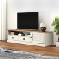 vidaXL TV-Schrank VIGO Weiß 156x40x40 cm Massivholz Kiefer vidaXL TV-Schrank VIGO Weiß 156x40x40 cm Massivholz Kiefer