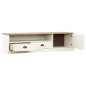 vidaXL TV-Schrank VIGO Weiß 156x40x40 cm Massivholz Kiefer vidaXL TV-Schrank VIGO Weiß 156x40x40 cm Massivholz Kiefer