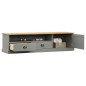 vidaXL TV-Schrank VIGO Grau 156x40x40 cm Massivholz Kiefer vidaXL TV-Schrank VIGO Grau 156x40x40 cm Massivholz Kiefer