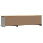 vidaXL TV-Schrank VIGO Grau 156x40x40 cm Massivholz Kiefer vidaXL TV-Schrank VIGO Grau 156x40x40 cm Massivholz Kiefer