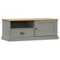 vidaXL TV-Schrank VIGO Grau 106x40x40 cm Massivholz Kiefer vidaXL TV-Schrank VIGO Grau 106x40x40 cm Massivholz Kiefer