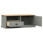 vidaXL TV-Schrank VIGO Grau 106x40x40 cm Massivholz Kiefer vidaXL TV-Schrank VIGO Grau 106x40x40 cm Massivholz Kiefer