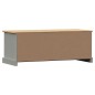 vidaXL TV-Schrank VIGO Grau 106x40x40 cm Massivholz Kiefer vidaXL TV-Schrank VIGO Grau 106x40x40 cm Massivholz Kiefer