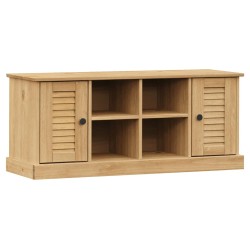 vidaXL Schuhbank VIGO 106x35x40 cm Massivholz Kiefer