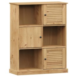 vidaXL Bücherregal VIGO 90x35x114,5 cm Massivholz Kiefer