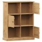 vidaXL Bücherregal VIGO 90x35x114,5 cm Massivholz Kiefer vidaXL Bücherregal VIGO 90x35x114,5 cm Massivholz Kiefer