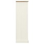 vidaXL Bücherregal VIGO Weiß 90x35x114,5 cm Massivholz Kiefer vidaXL Bücherregal VIGO Weiß 90x35x114,5 cm Massivholz Kiefer