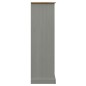 vidaXL Bücherregal VIGO Grau 90x35x114,5 cm Massivholz Kiefer vidaXL Bücherregal VIGO Grau 90x35x114,5 cm Massivholz Kiefer