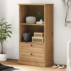 vidaXL Bücherregal VIGO 60x35x114,5 cm Massivholz Kiefer