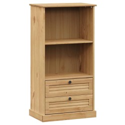 vidaXL Bücherregal VIGO 60x35x114,5 cm Massivholz Kiefer