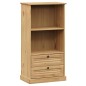 vidaXL Bücherregal VIGO 60x35x114,5 cm Massivholz Kiefer vidaXL Bücherregal VIGO 60x35x114,5 cm Massivholz Kiefer