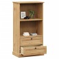 vidaXL Bücherregal VIGO 60x35x114,5 cm Massivholz Kiefer vidaXL Bücherregal VIGO 60x35x114,5 cm Massivholz Kiefer