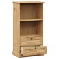 vidaXL Bücherregal VIGO 60x35x114,5 cm Massivholz Kiefer vidaXL Bücherregal VIGO 60x35x114,5 cm Massivholz Kiefer