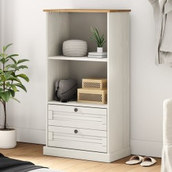 vidaXL Bücherregal VIGO 60x35x114,5 cm Massivholz Kiefer