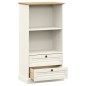 vidaXL Bücherregal VIGO 60x35x114,5 cm Massivholz Kiefer vidaXL Bücherregal VIGO 60x35x114,5 cm Massivholz Kiefer