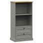 vidaXL Bücherregal VIGO Grau 60x35x114,5 cm Massivholz Kiefer vidaXL Bücherregal VIGO Grau 60x35x114,5 cm Massivholz Kiefer