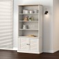 vidaXL Bücherregal VIGO Weiß 85x35x170 cm Massivholz Kiefer vidaXL Bücherregal VIGO Weiß 85x35x170 cm Massivholz Kiefer