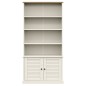 vidaXL Bücherregal VIGO Weiß 85x35x170 cm Massivholz Kiefer vidaXL Bücherregal VIGO Weiß 85x35x170 cm Massivholz Kiefer
