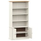 vidaXL Bücherregal VIGO Weiß 85x35x170 cm Massivholz Kiefer vidaXL Bücherregal VIGO Weiß 85x35x170 cm Massivholz Kiefer