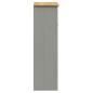 vidaXL Sideboard-Aufsatz VIGO Grau 78x30x100 cm Massivholz Kiefer vidaXL Sideboard-Aufsatz VIGO Grau 78x30x100 cm Massivholz Kiefer