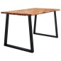 vidaXL Esstisch Baumkante 140x80x75 cm Massivholz Akazie vidaXL Esstisch Baumkante 140x80x75 cm Massivholz Akazie