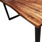vidaXL Esstisch Baumkante 140x80x75 cm Massivholz Akazie vidaXL Esstisch Baumkante 140x80x75 cm Massivholz Akazie