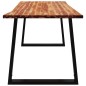 vidaXL Esstisch Baumkante 160x80x75 cm Massivholz Akazie vidaXL Esstisch Baumkante 160x80x75 cm Massivholz Akazie