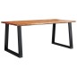 vidaXL Esstisch Baumkante 180x90x75 cm Massivholz Akazie vidaXL Esstisch Baumkante 180x90x75 cm Massivholz Akazie