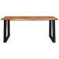 vidaXL Esstisch Baumkante 180x90x75 cm Massivholz Akazie vidaXL Esstisch Baumkante 180x90x75 cm Massivholz Akazie
