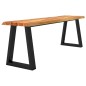 vidaXL Bank Baumkante 140 cm Massivholz Akazie vidaXL Bank Baumkante 140 cm Massivholz Akazie