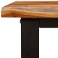 vidaXL Bank Baumkante 140 cm Massivholz Akazie vidaXL Bank Baumkante 140 cm Massivholz Akazie