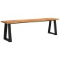 vidaXL Bank Baumkante 160 cm Massivholz Akazie vidaXL Bank Baumkante 160 cm Massivholz Akazie