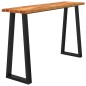 vidaXL Konsolentisch Baumkante 140x40x80 cm Massivholz Akazie vidaXL Konsolentisch Baumkante 140x40x80 cm Massivholz Akazie