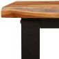 vidaXL Konsolentisch Baumkante 140x40x80 cm Massivholz Akazie vidaXL Konsolentisch Baumkante 140x40x80 cm Massivholz Akazie