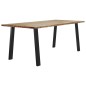 vidaXL Esstisch 200x90x75 cm Massivholz Akazie vidaXL Esstisch 200x90x75 cm Massivholz Akazie