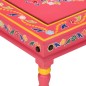 vidaXL Couchtisch Rosa Handbemalt Massivholz Mango vidaXL Couchtisch Rosa Handbemalt Massivholz Mango