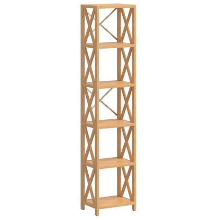vidaXL Regal mit 6 Böden 40x30x181 cm Massivholz Eiche