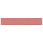 Wandpaneele 12 Stk. Rosa 90x15 cm Samt 1,62 m² Wandpaneele 12 Stk. Rosa 90x15 cm Samt 1,62 m²