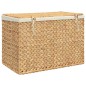 vidaXL Wäschekorb mit 3 Fächern 75x42,5x52 cm Wasserhyazinthe vidaXL Wäschekorb mit 3 Fächern 75x42,5x52 cm Wasserhyazinthe