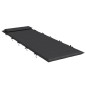 vidaXL Sonnenliegen-Auflage Schwarz 180x60x3 cm Oxford-Gewebe vidaXL Sonnenliegen-Auflage Schwarz 180x60x3 cm Oxford-Gewebe