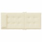 vidaXL Hochlehner-Auflagen 4 Stk. Creme Oxford-Gewebe vidaXL Hochlehner-Auflagen 4 Stk. Creme Oxford-Gewebe