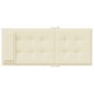 vidaXL Hochlehner-Auflagen 6 Stk. Creme Oxford-Gewebe vidaXL Hochlehner-Auflagen 6 Stk. Creme Oxford-Gewebe