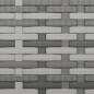 vidaXL Garten-Mittelsofas mit Kissen 2 Stk. Grau Poly Rattan vidaXL Garten-Mittelsofas mit Kissen 2 Stk. Grau Poly Rattan