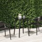 vidaXL Gartentisch Anthrazit 50x50x71 cm Stahl vidaXL Gartentisch Anthrazit 50x50x71 cm Stahl